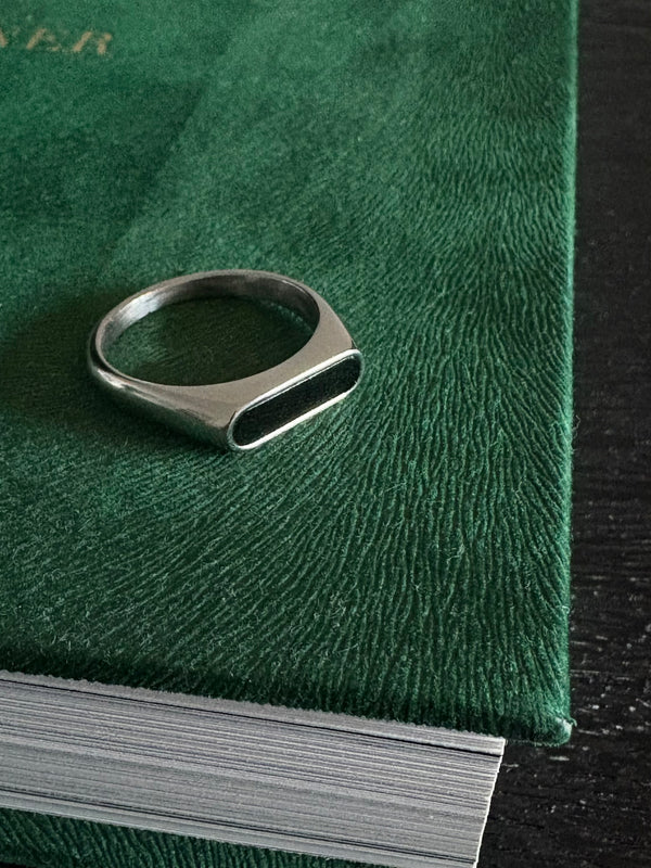 Black Stone Ring